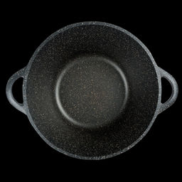 Кастрюля 2л. Гранит Induction лит/руч. с кр. (п/у), Ик2233аг