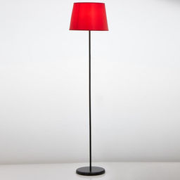 Торшер 2601 1х15Вт Е27 черный/красный