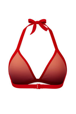 TRENDYOLMILLA Siyah Ucgen Boyundan Baglamal? Bikini Ustu TBESS25BU00051  фото 5
