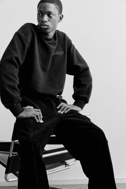 Loose Fit Corduroy cargo trousers - H&m фото 2