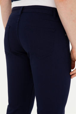 Мужские темно-синие брюки из плотной ткани - U.s. polo assn фото 6