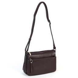 Женская сумка через плечо с пятью отделениями 87009 Пурпл Ред 2128-318