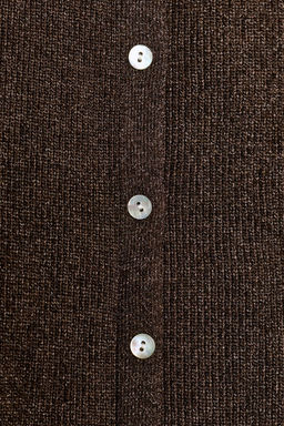 RIB PEPLUM BUTTON TOP - Zara фото 20