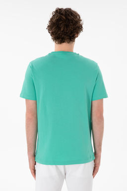 Erkek Regular Fit Bisiklet Yaka Mint Basic Ti__rt Sepette S_rpriz _ndirim - U.s. polo assn фото 6