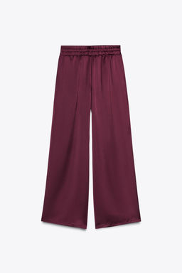 HIGH-WAIST SLIM TROUSERS - Zara фото 6