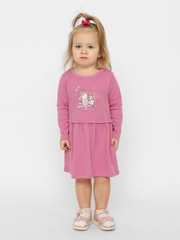 CRB wear/CSNG 63417-46-347 Платье для девочки,циклама/Ex.Cherubino