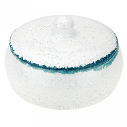 Набор для холодца керамический Русский 3 предмета по 0,9л, д16,5см Варадеро, h23см, с крышкой (Россия) - Домашняя мода фото 3