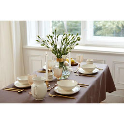 Скатерть Этель Elegance, 150×220 +/-3 см, цвет кофейный, пл. 192 г/м², хл с ВГМО