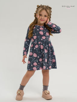 Платье Эля тюльпаны в дымке - Sovalina фото 11