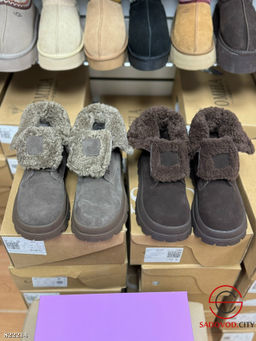 Натуральные зимние ботинки