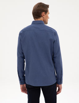 _ndigo Regular Fit Uzun Kollu G_mlek - Pierre cardin фото 5