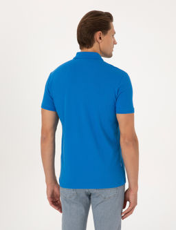Sax Slim Fit %100 Pamuk K_vr_lmaz Polo Yaka Basic Ti__rt