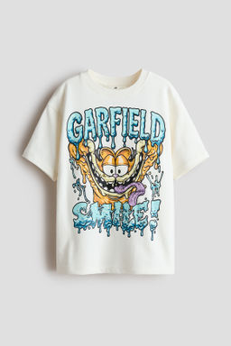 Camiseta con motivo estampado