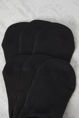 Trendyolmilla Man Siyah Unisex 6l? Pamuklu Sneaker Corap TEDAW25CO00008  фото 13