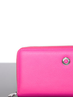 LACCOMA кошелек LA-1073-фуксия натуральная кожа  фото 3