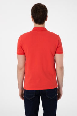 Erkek Slim Fit Polo Yaka K_rm_z_ Basic Ti__rt Sepette S_rpriz _ndirim - U.s. polo assn фото 5