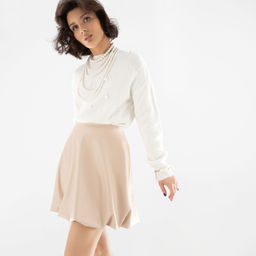 Юбка из экокожи Расклад на успех (sugar) - Charutti фото 2