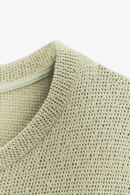 CUT-OUT KNIT TOP - Zara фото 9