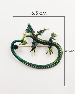 Брошь Год Дракона
