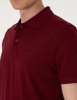 Bordo Slim Fit Basic Ti__rt - Pierre cardin фото 7