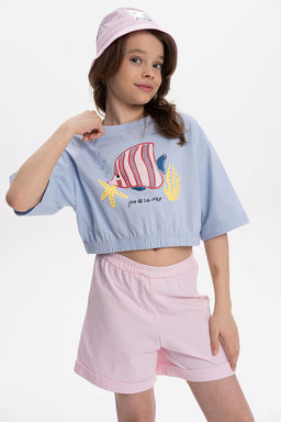 GFTY3371/1 Футболка-топ для девочек