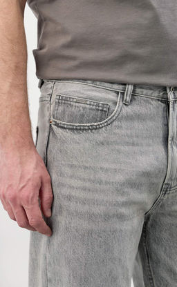 Джинсы Fine Joyce F611-0162R светло-серый хлопок  фото 3