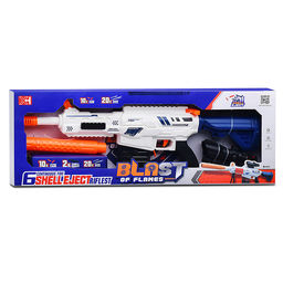 Бластер "Электро-Клык" с полимерными пулями, в коробке