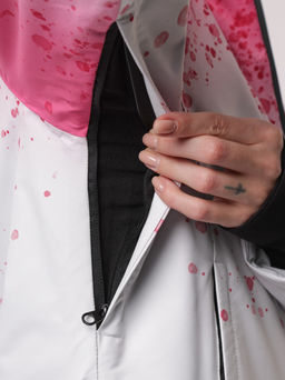 Комбинезон BB-0525 Бело-голубой - Snow headquarter фото 29