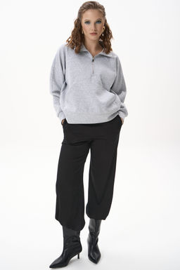 Свитшот Деми (темно-серый) - Эльза фото 4