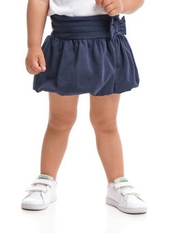 Юбка баллон короткая UD 0752 синий