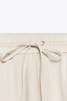 FLOWING PYJAMA-STYLE TROUSERS - Zara фото 19
