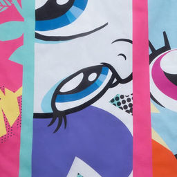 Постельное бельё 1,5 сп Pony girl My Little Pony 143*215 см, 150*214 см, 50*70 см -1 шт - Hasbro фото 3