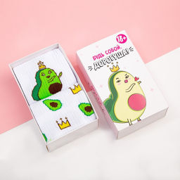 Носки женские KAFTAN Будь собой, набор 2 пары, размер 36-39 (23-25 см)