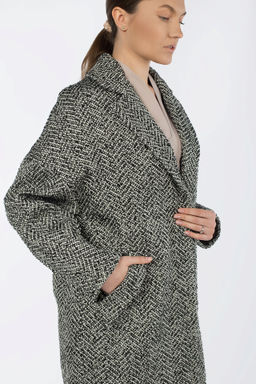 Пальто женское демисезонное - El podio фото 6