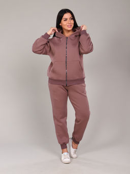 РАСПРОДАЖА Костюм жен. на флисе_Миранда_К12_кофейный - Ihomelux фото 2