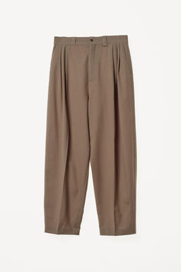 PANTAL?N PLIEGUES TRAJE WILLY CHAVARRIA X ZARA / Tostado  фото 10
