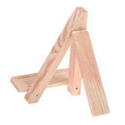Мольберт настольный демонстрационный «Тренога», 200×150×160 мм (профиль 20×20 мм), неокрашенное дерево, Calligrata
