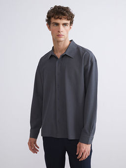 Regular Fit Uzun Kollu Arm?rl? Erkek G?mlek