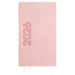 Еженедельник датированный 2026 ESCALADA, 85х145 мм, 64 л., арт. 70361/ 40 ЛОЗАНЖ РОЗОВЫЙ