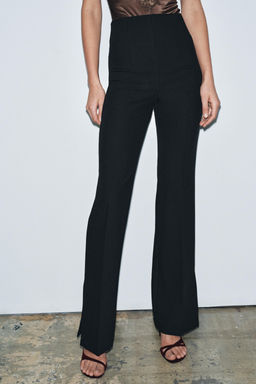 FLARE TROUSERS WITH VENTS ZW COLLECTION - Zara фото 6