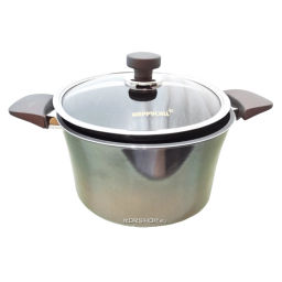 Титановая кастрюля IH Titanium HappyCall 24 см (3003-0147) 3,1л, Корея Акция