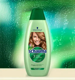 ШАУМА шампунь 650мл 7 трав