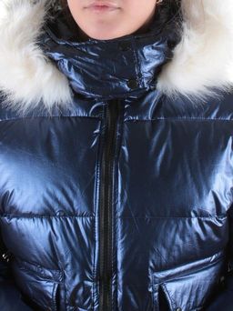 1839 DK. BLUE Куртка демисезонная женская LeiBaiYi - Fashion фото 4