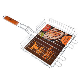 GRILLBOOM Решетка гриль 23*29*6см, хром арт. 104-028