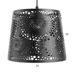 Светильник BayerLux «Элльда» Е27 40 Вт черный 25×25×80 см