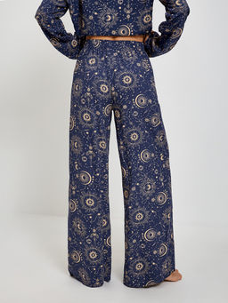 Infinity lingerie, Брюки пижамные жен. Michalina темно-синий  фото 4