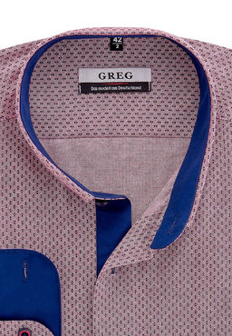 Сорочка мужская длинный рукав GREG 623/139/059/Z/P/b/1