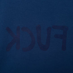 Футболка мужская MINAKU Fuck синяя, р-р 54