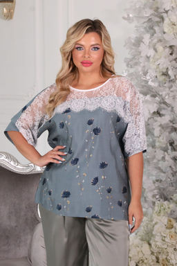 Блуза М4-5239/5 - Wisell фото 8