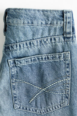 Baggy Wide Low Waist Jeans - H&m фото 6